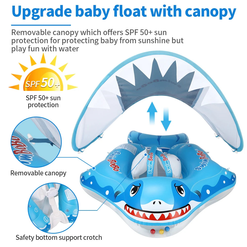 Baby Shark Float Ring Inflatable